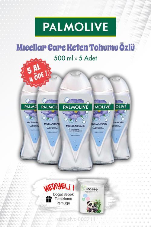 5 AL 4 ÖDE Mıcellar Care Keten Tohumu Özlü 500 ML Duş Jeli ve ROSIE