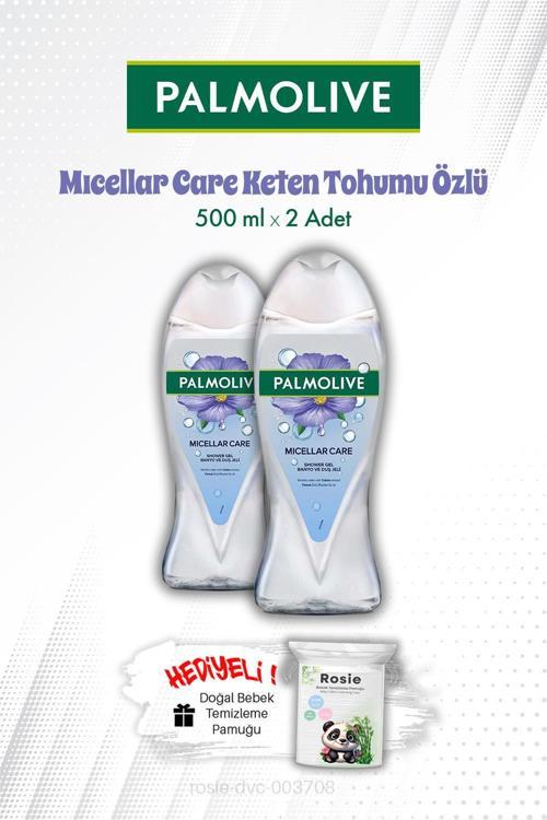 Mıcellar Care Keten Tohumu Özlü 500 ML Duş Jeli X2 ve ROSIE