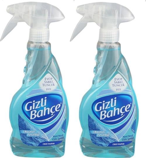 Gizli Bahçe Yeni Nesil Oda Spreyi Okyanus Ferahlığı 500 Ml X 2 Adet