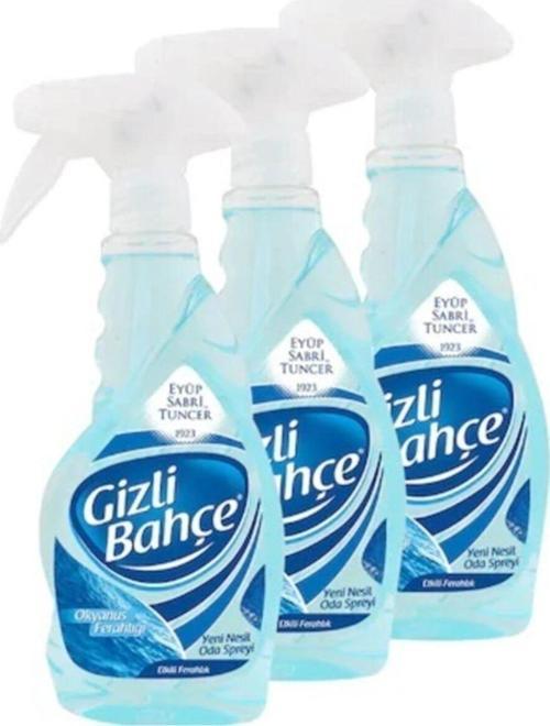 Gizli Bahçe Oda Spreyi Okyanus Ferahlığı 3 X 500 Ml