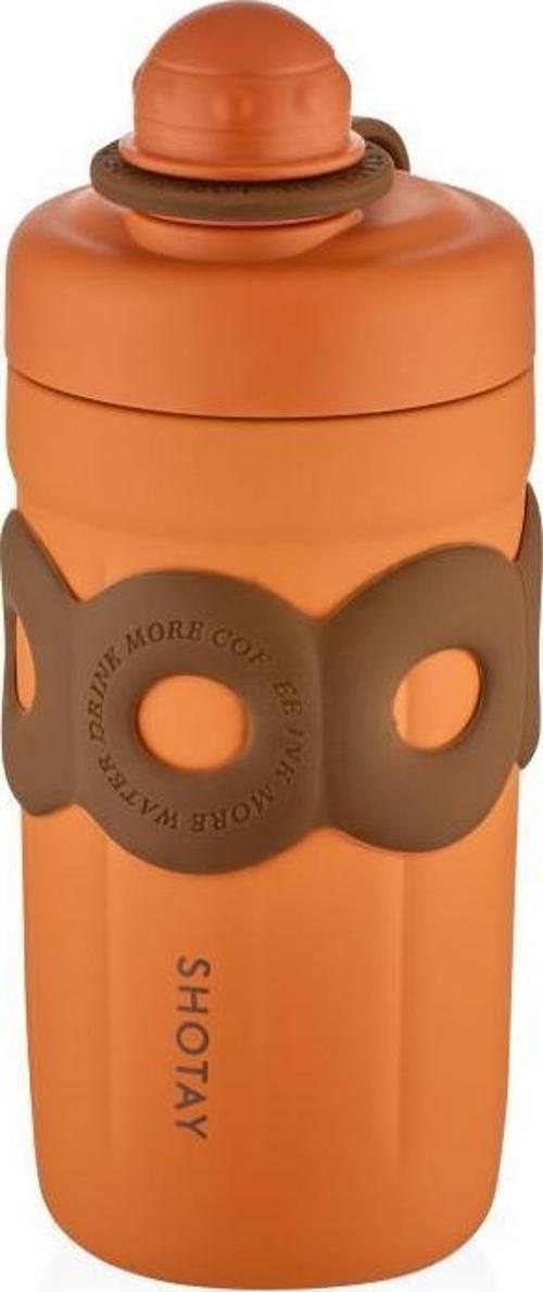 Donat Çelik Matara Çocuk 500Ml Kahverengi
