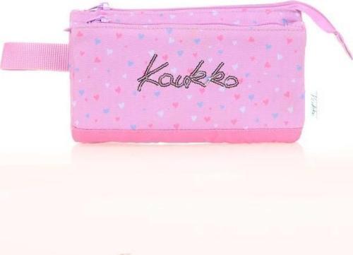 Hat Accordion Kalem Çantası Lilac Hearts K2675