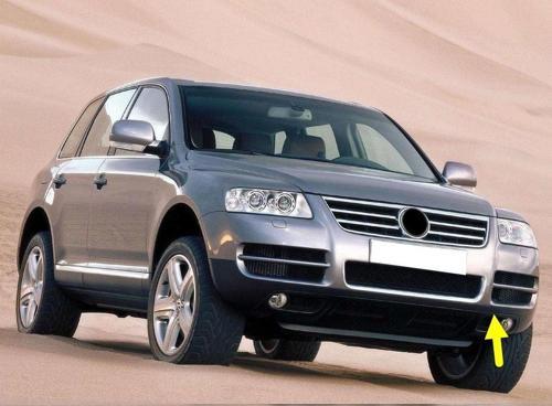 VW Touareg 2003-2006 Ön Tampon Sol Taraf Çeki Kapağı