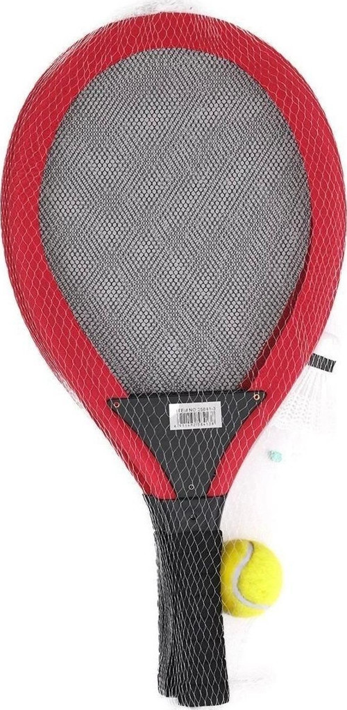 Badminton Raket Seti 2 Betmintın Raketi 1 Bedminton Topu Hediyeli Fileli