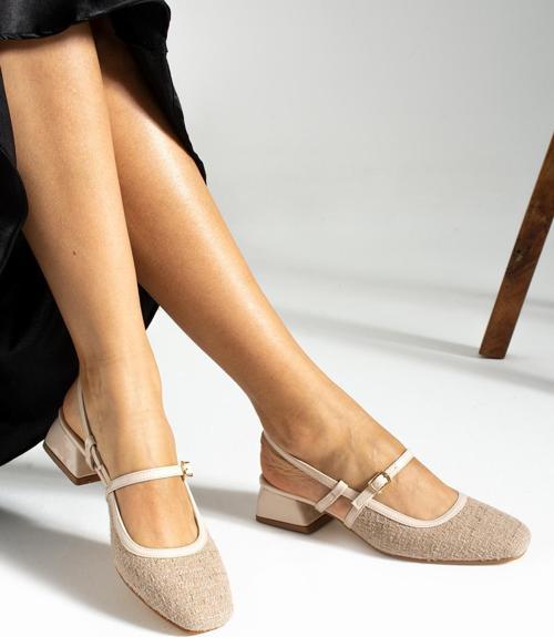 KADIN TOPUKLU AYAKKABI