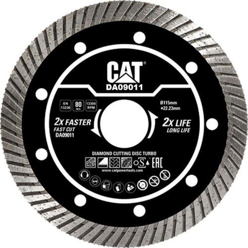 DA09011 115mm Profesyonel Beton, Tuğla, Parke Taşı Elmas Kesme Diski (Turbo Kanallı Kenar)