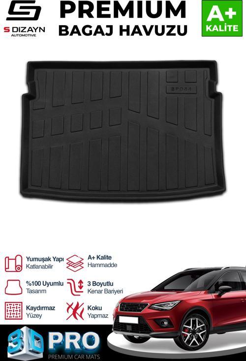Seat Arona 3D Pro Bagaj Havuzu 2017 Üzeri A+ Kalite