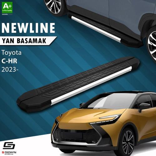 Toyota C-HR 2 NewLine Krom Yan Basamak 173 Cm 2023 Üzeri A+ Kalite