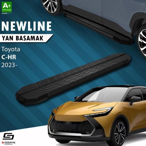 Toyota C-HR 2 NewLine Siyah Yan Basamak 173 Cm 2023 Üzeri A+ Kalite