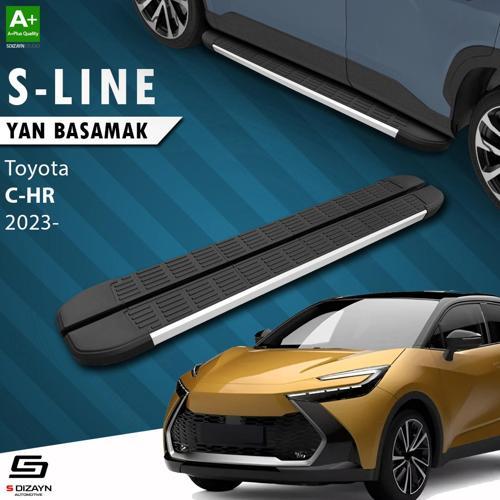 Toyota C-HR 2 S-Line Aluminyum Yan Basamak 173 Cm 2023 Üzeri A+ Kalite