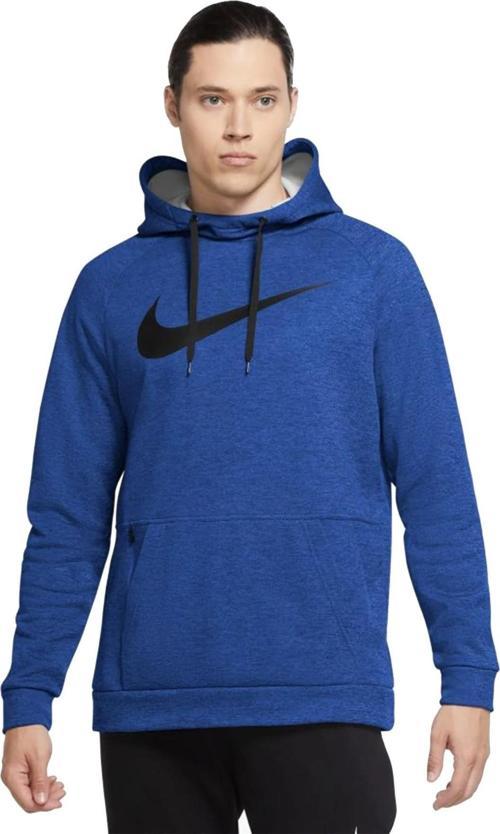 Dri Fit Therma Hoodie Kapüşonlu Unısex Termal Sweatshirt Mavi