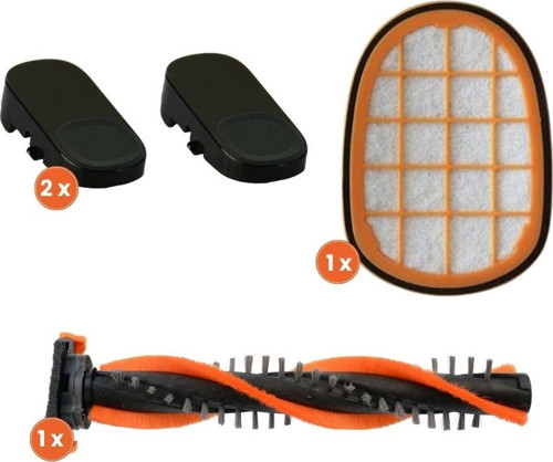 Philips XC 7040, XC 7043 SpeedPro Max Şarjlı Dikey Süpürge ile Uyumlu Emici Başlık Fırçası, Filtre v