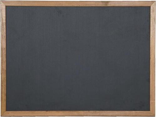 40X60 Duvara Monte Ahşap Çerçeve Laminat Kara Yazı Tahtası