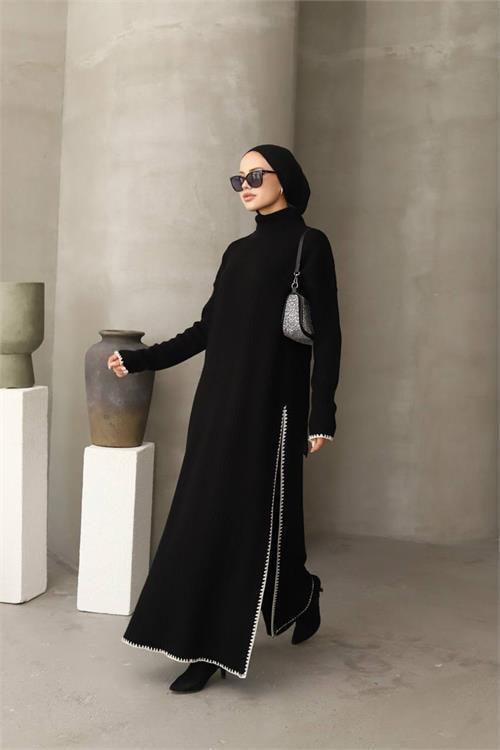 kadın pantolon tunik ikili tesettür takım NMS020