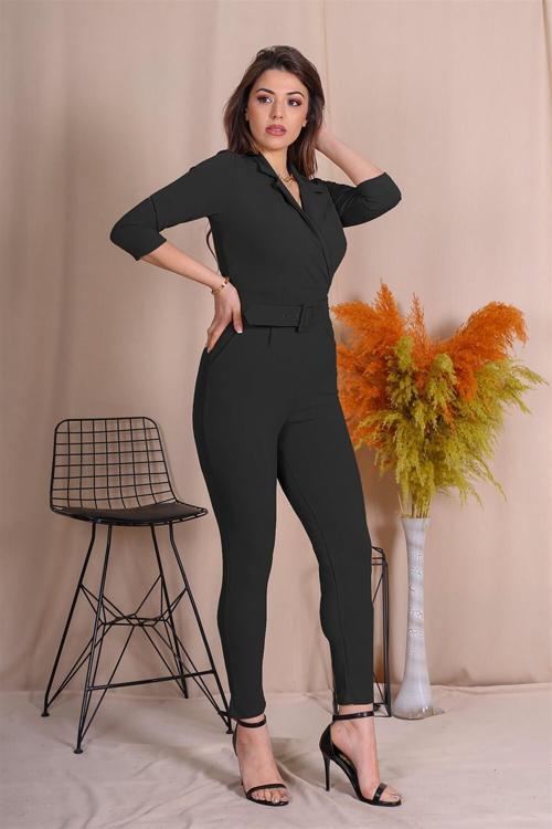 Kadın Kemerli Yeni Sezon Tulum DKS008