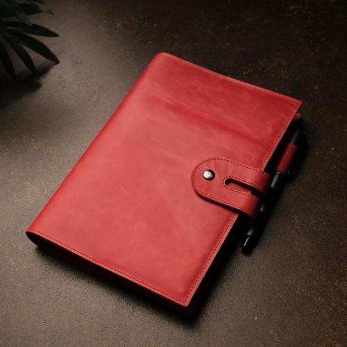 Hakiki Gerçek Deri Ajanda Kabı Organizer Kılıfı