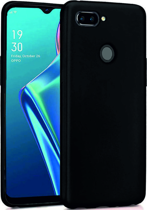 Oppo A12 Kılıf Kamera Korumalı Silikon Rubber Arka Kapak