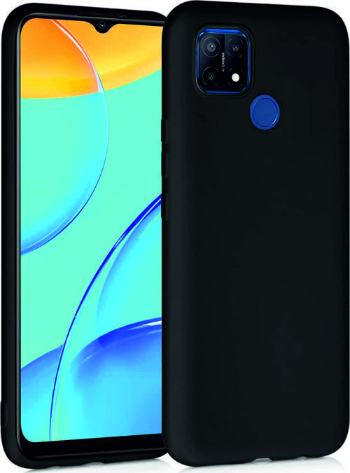 Oppo A15s Kılıf Kamera Korumalı Silikon Rubber Arka Kapak