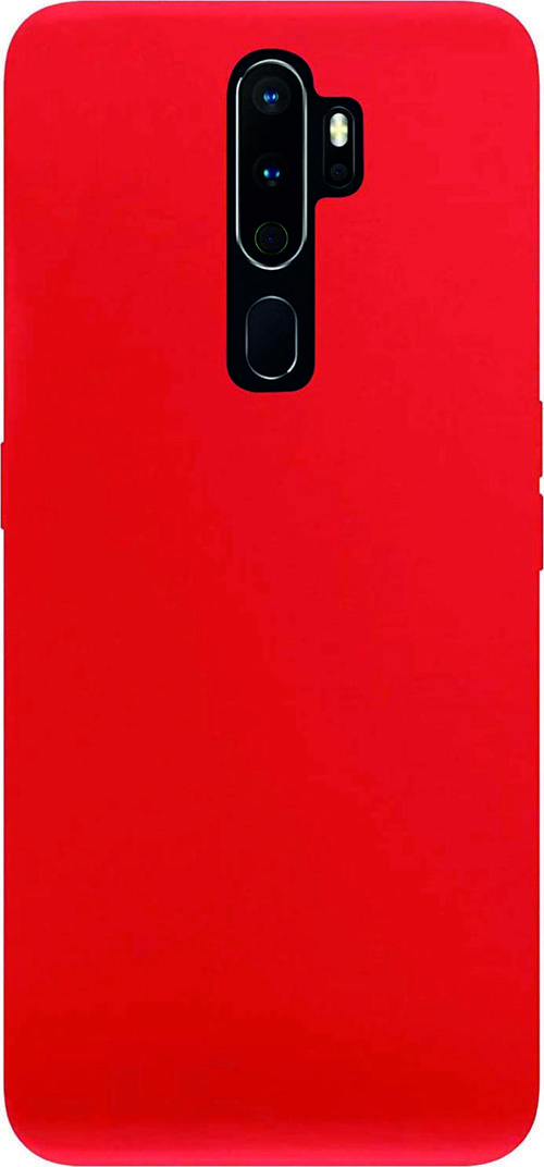 Oppo A5 2020 Kılıf Kamera Korumalı Silikon Rubber Arka Kapak