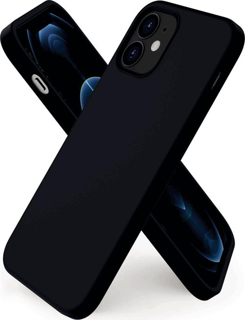 iPhone 12 Kılıf Kamera Korumalı Silikon Rubber Arka Kapak