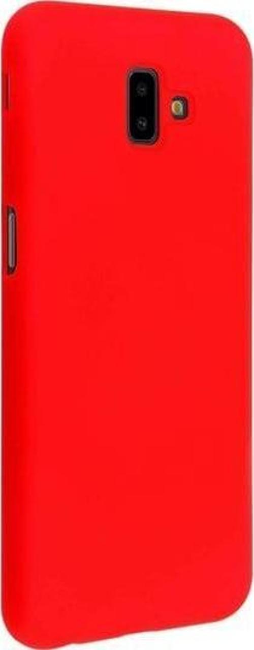 Samsung Galaxy J6 Plus Kılıf Kamera Korumalı Silikon Rubber Arka Kapak