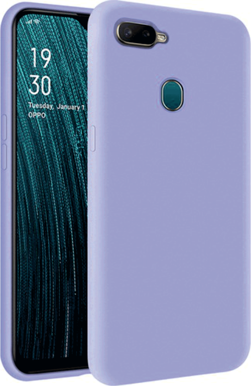 Oppo A5s Kılıf Kamera Korumalı Silikon Rubber Arka Kapak
