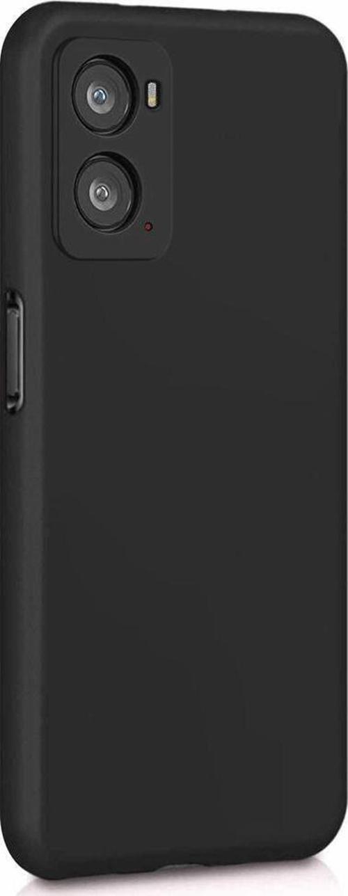 Oppo A96 Kılıf Kamera Korumalı Silikon Rubber Arka Kapak