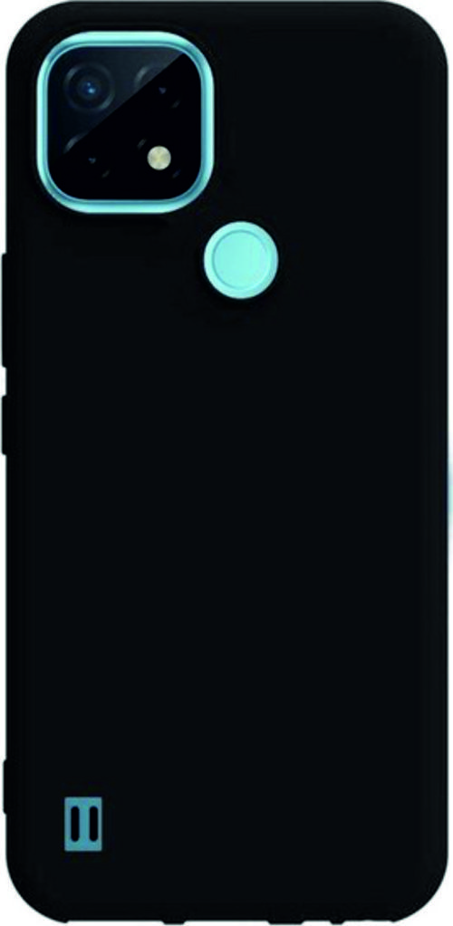 Realme C21 Kılıf Kamera Korumalı Silikon Rubber Arka Kapak