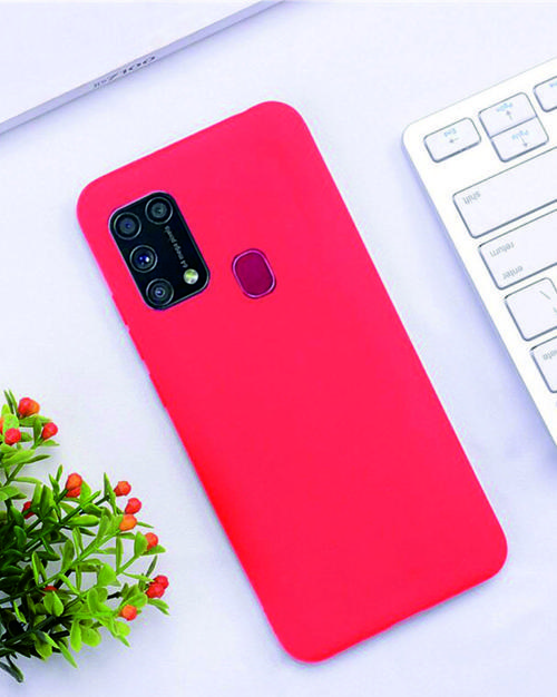 Samsung Galaxy M31 Kılıf Kamera Korumalı Silikon Rubber Arka Kapak