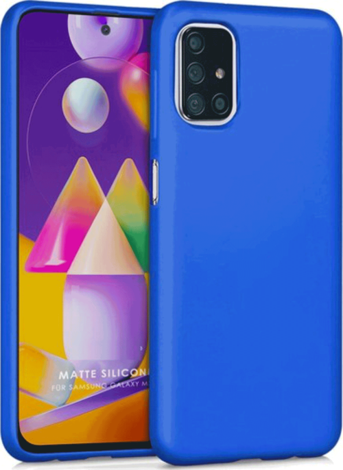 Samsung Galaxy M31s Kılıf Kamera Korumalı Silikon Rubber Arka Kapak