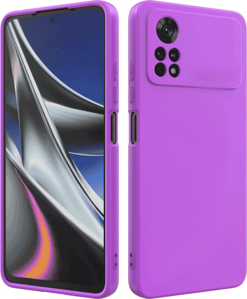Xiaomi Poco M4 Pro Kılıf Kamera Korumalı Silikon Rubber Arka Kapak