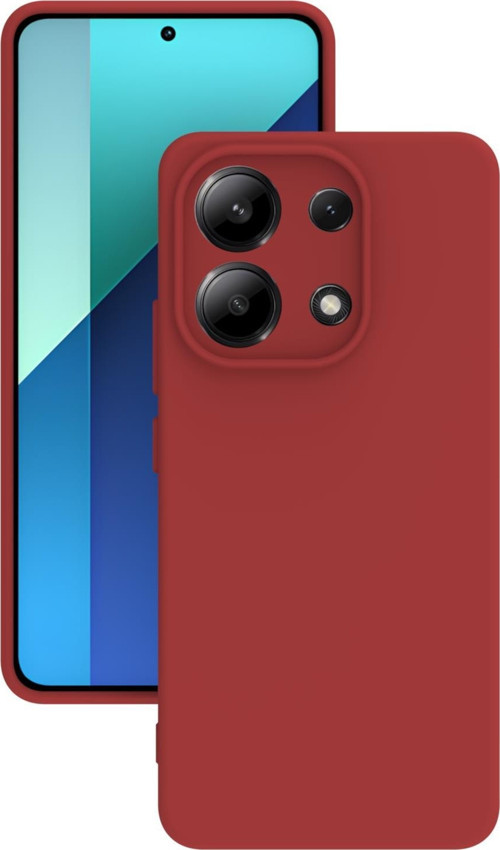 Xiaomi Redmi Note 13 4G Kılıf Kamera Korumalı Silikon Rubber Arka Kapak