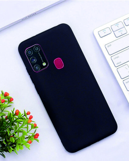 Samsung Galaxy M31 Kılıf Kamera Korumalı Silikon Rubber Arka Kapak