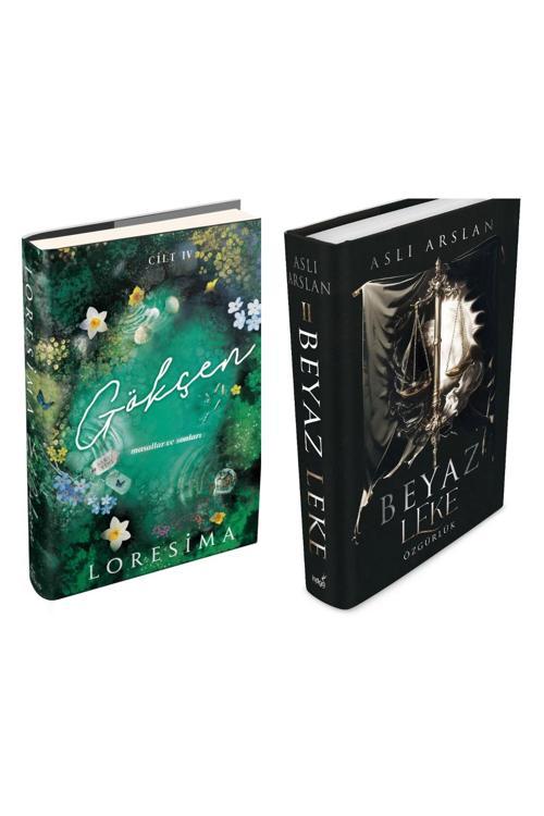 Ephesus Yayınları 2 Kitap Ciltli Set Beyaz Leke 2(Özgürlük) Gökçen 4 (Masallar Ve Sonları) Loresima-Aslı Arslan