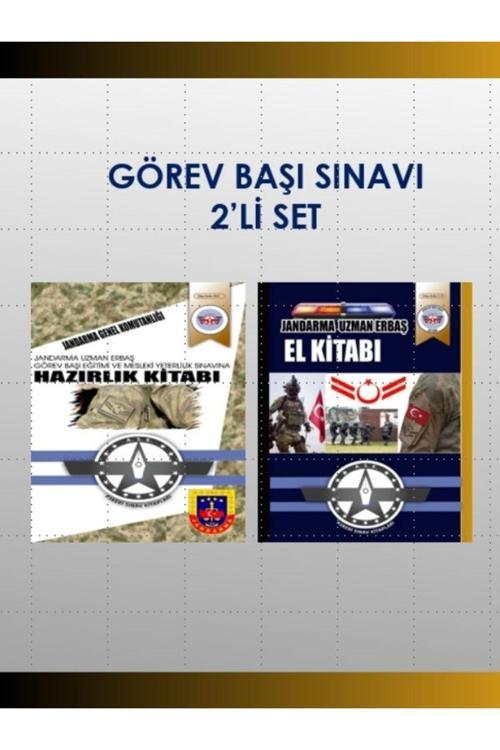 Askeri Sınav Kitapları Jandarma Uzman Erbaş Görev Başı Eğitimi Ve Mesleki Yeterlilik Sınavı 2’Li Set