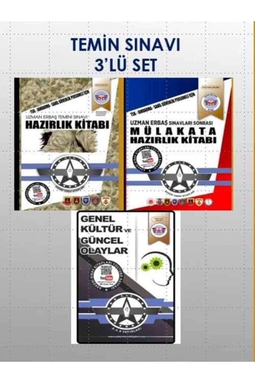 Askeri Sınav Kitapları Uzman Erbaş Temin Sınavı 3’Lü Set