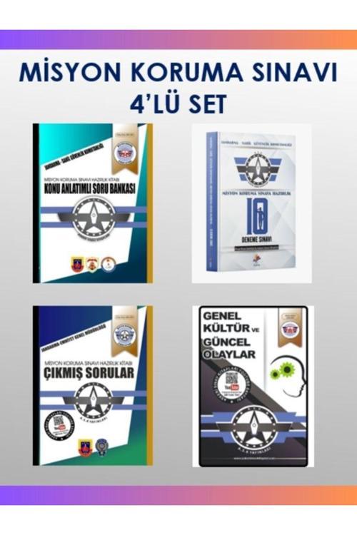 Askeri Sınav Kitapları Misyon Koruma Sınavı Hazırlık 4’Lü Set (1)