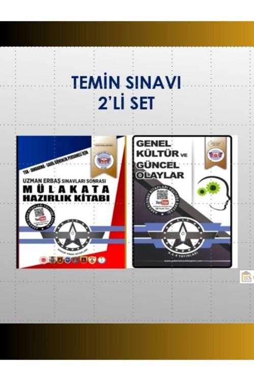 Askeri Sınav Kitapları Uzman Erbaş Temini Mülakata Hazırlık 2’Li Set