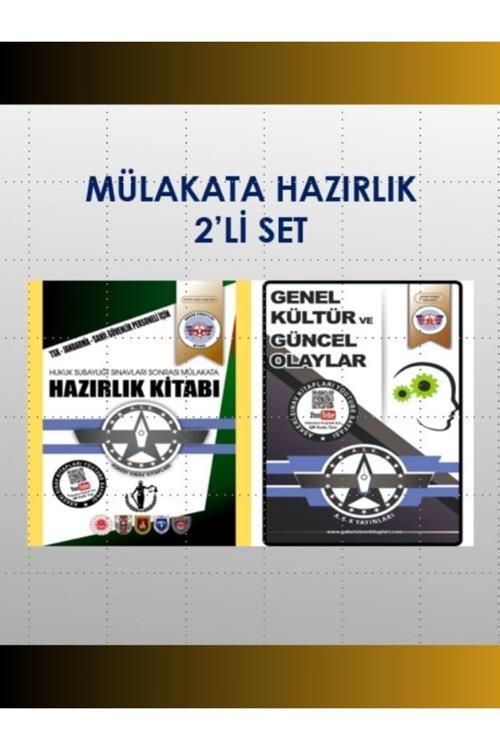 Askeri Sınav Kitapları Hukuk Sınıfı Sınavları Sonrası Mülakata Hazırlık 2’Li Set