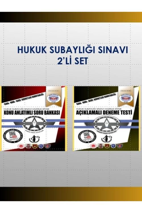 Askeri Sınav Kitapları Hukuk Subaylığı Sınavına Hazırlık Sınavı İçin 2’Li Set