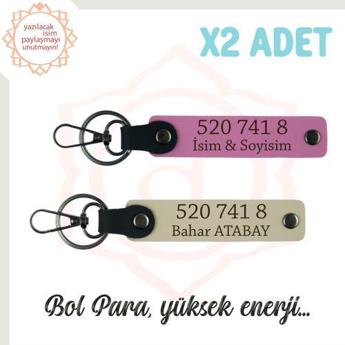 Pembe-S Kahve, Size Özel Tasarım 2'li Anahtarlık, Yüksek Enerji Sağlayan Hediyelik 520 741 8 Kod İle