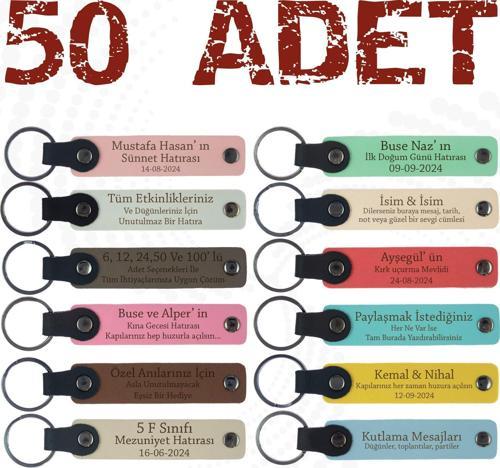 Eczanelere Özel Anahtarlık, Müşterilerinize Sunabileceğiniz Değerli Hediye Anahtarlık 50' li Set