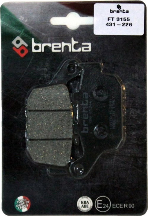 Honda Cb F 500cc 13-21 Arka Fren Balatası Brenta Organik