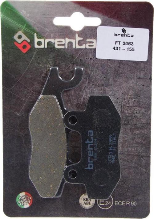 Benellı  Caffenero Arka/sol 125cc 2008-11 Arka Fren Balatası Brenta Organik