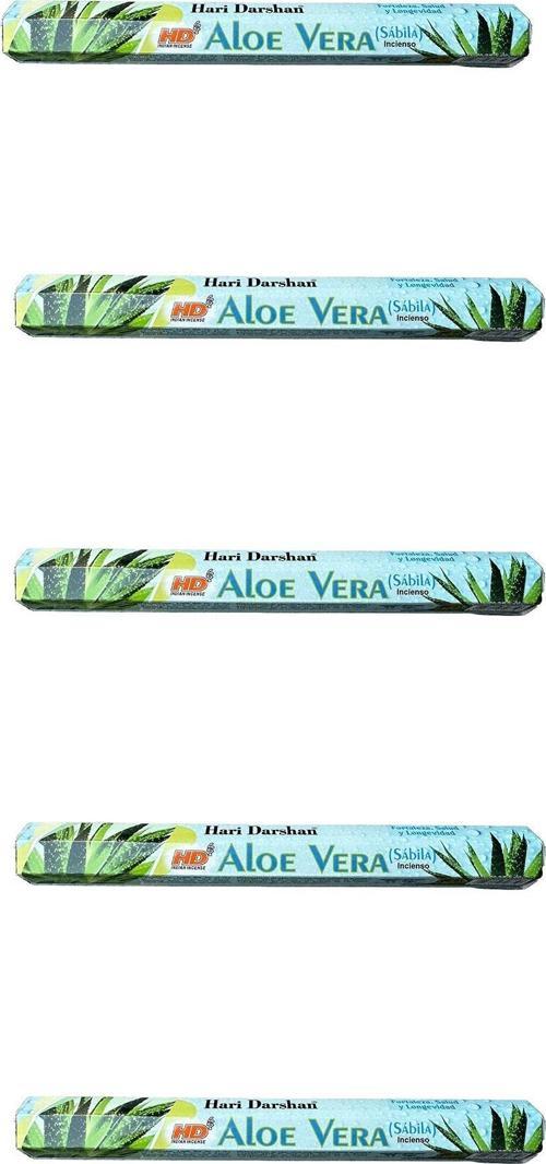 Aloe Vera Çubuk Tütsü - Oda Ortam Kukusu - 20 Adetlik 5 Paket