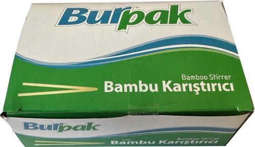 Tahta Ahşap Bambu Çay Kahve Karıştırıcı Çubuk Kaşık - 11 Cm. - 400 Adetlik Paket