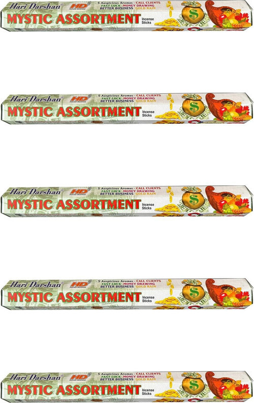 Mystic Çubuk Tütsü - Oda Ortam Kukusu - 20 Adetlik 5 Paket