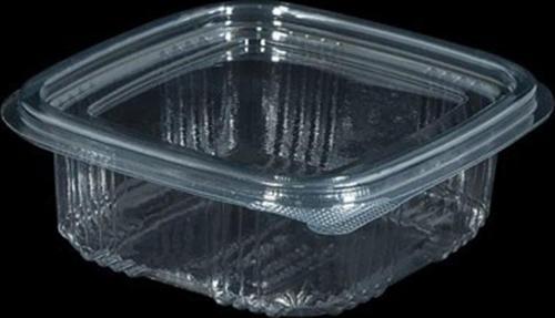 Kullan At Plastik Kilitli Şeffaf Düz Kapaklı Gıda Saklama Kabı Sızdırmaz Kap - 250 cc - 100 Adet