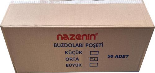 Düz Kilitsiz Şeffaf Orta Boy Buzdolabı Yemek Gıda Poşeti Torbası- 24x38 Cm. - 30'lu 50 Paket