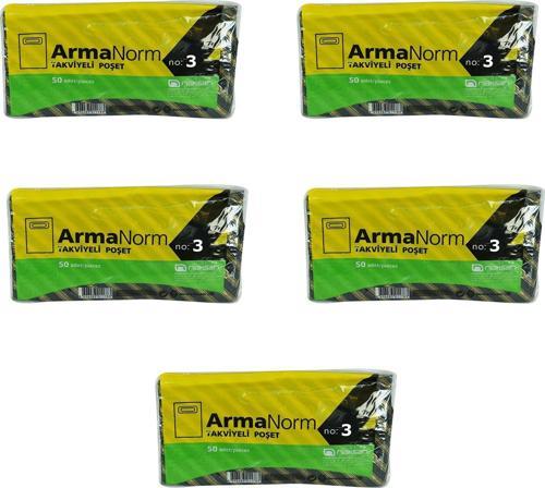 Naksan Takviyeli İnce Desenli Çizgili Siyah Çanta Poşet Torba - 33x45 Cm. - 50 Adetlik 5 Paket